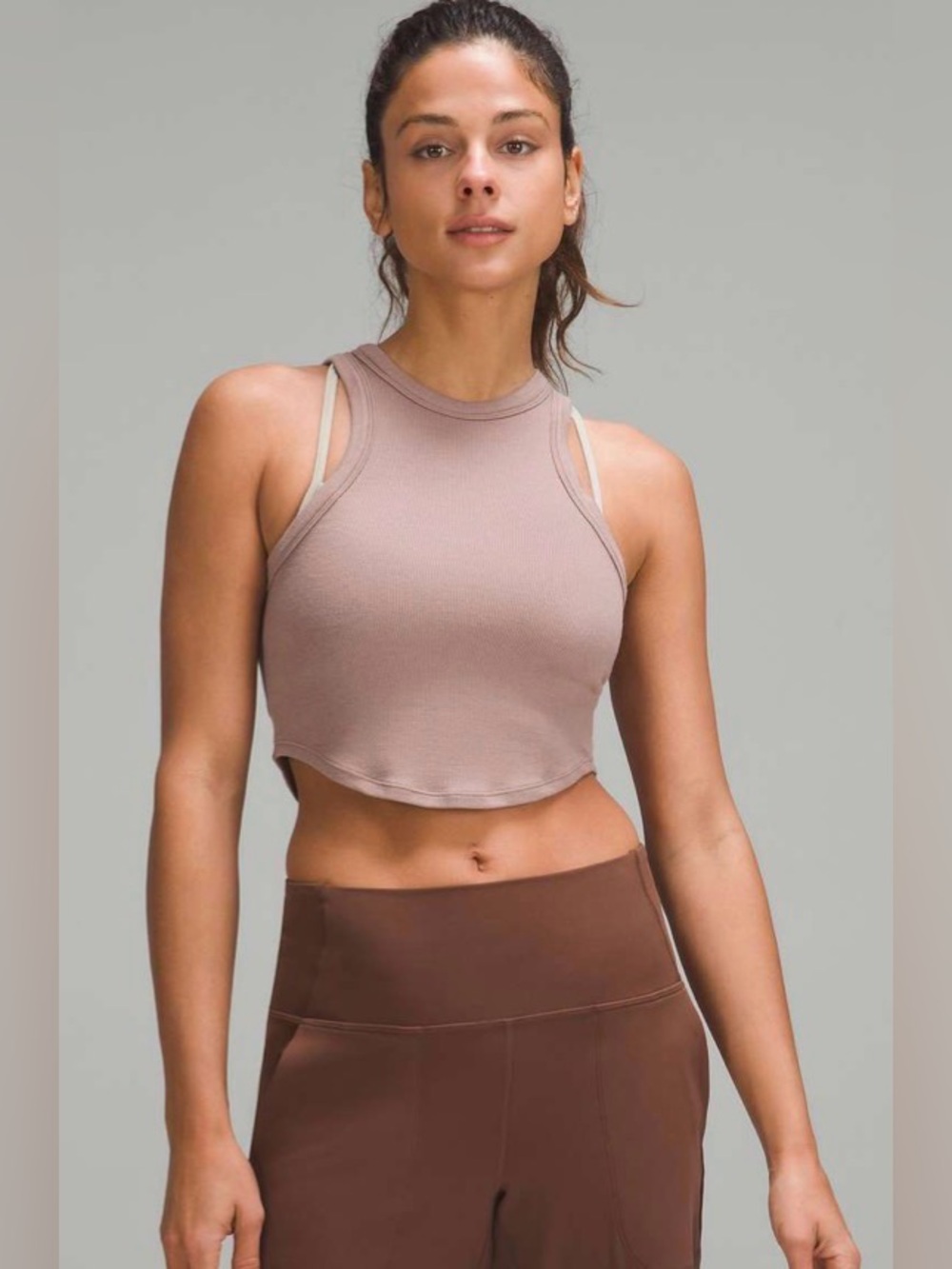 Lululemon Hold Tight Cropped Tank Top